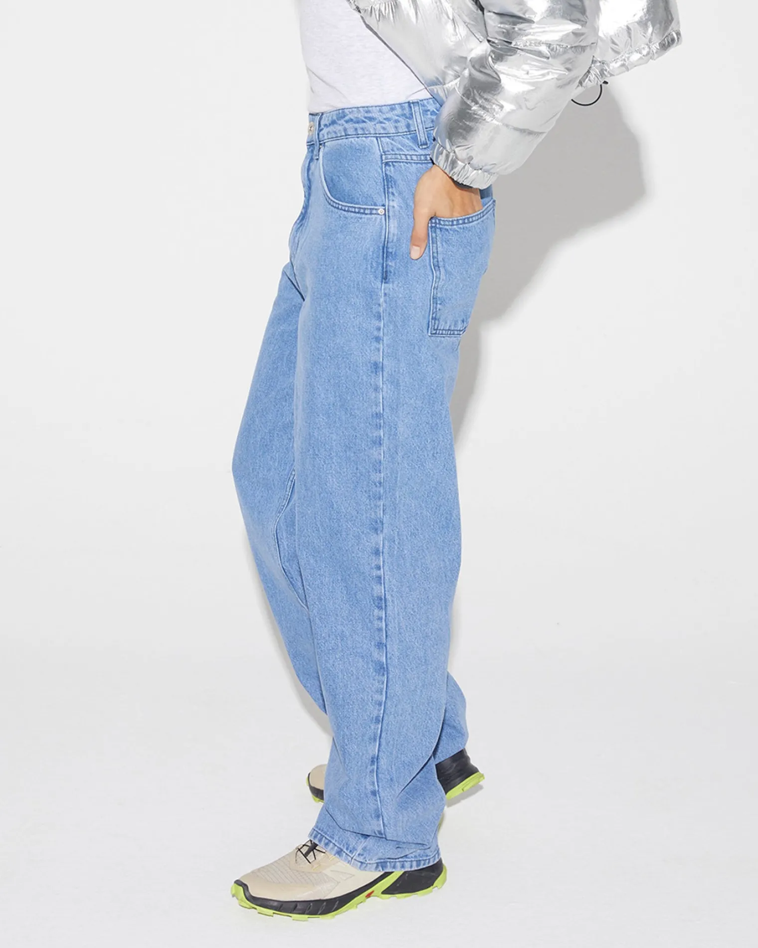 Hot Arina Jeans Blauw Broeken