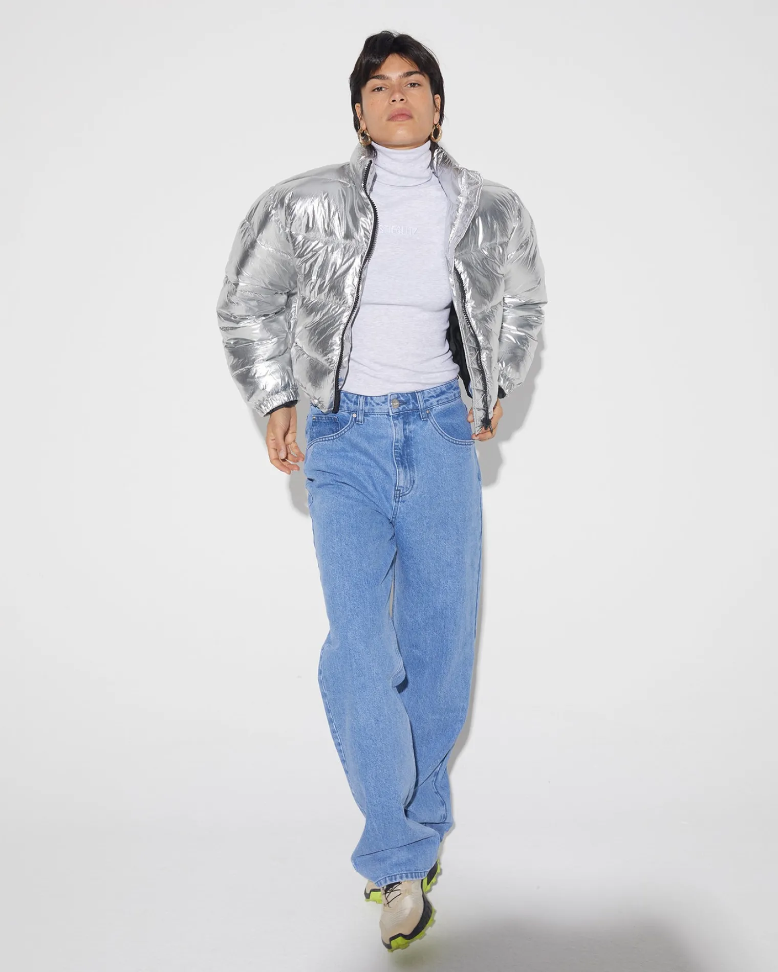 Hot Arina Jeans Blauw Broeken