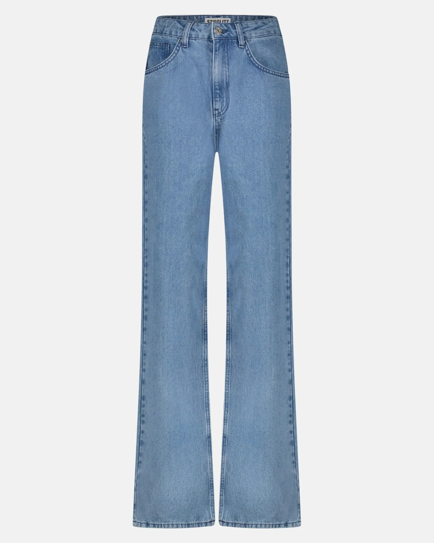 Hot Arina Jeans Blauw Broeken