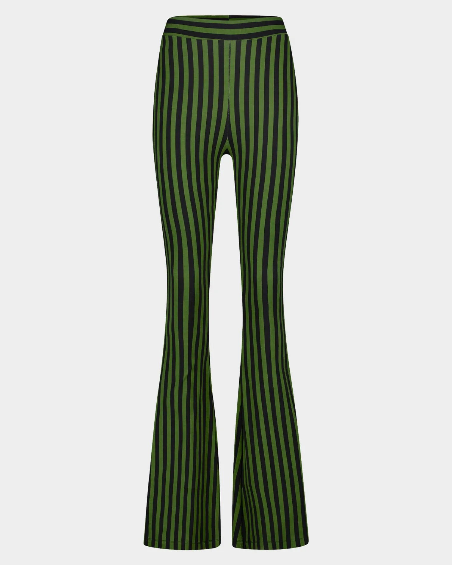Hot Erica Flared Broek Groen Broeken