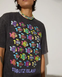 Online Fea Worn Out T-Shirt T-Shirts & Tops