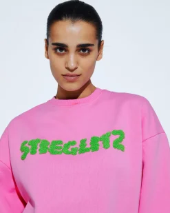 Cheap Lois Sweater Roze Pullis & Sweaters