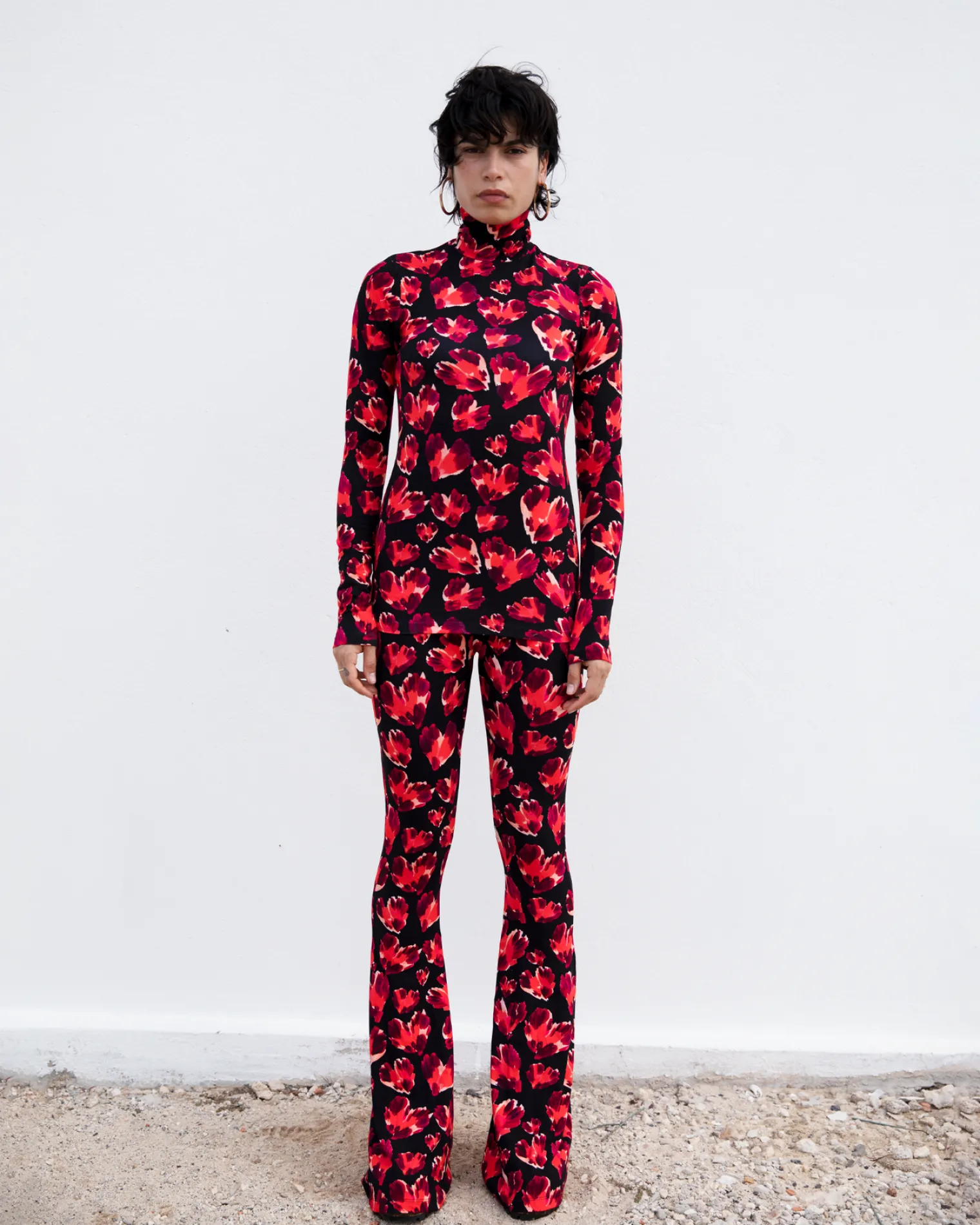 Shop Lovely Flared Broek Broeken