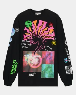 Shop Maan Placement Skate T-Shirt T-Shirts & Tops