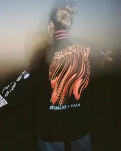 Shop Maan Placement Skate T-Shirt T-Shirts & Tops