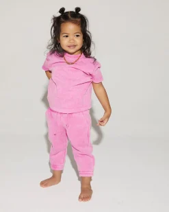 Cheap Mel Worn Out T-Shirt Kids Pink Kinderen